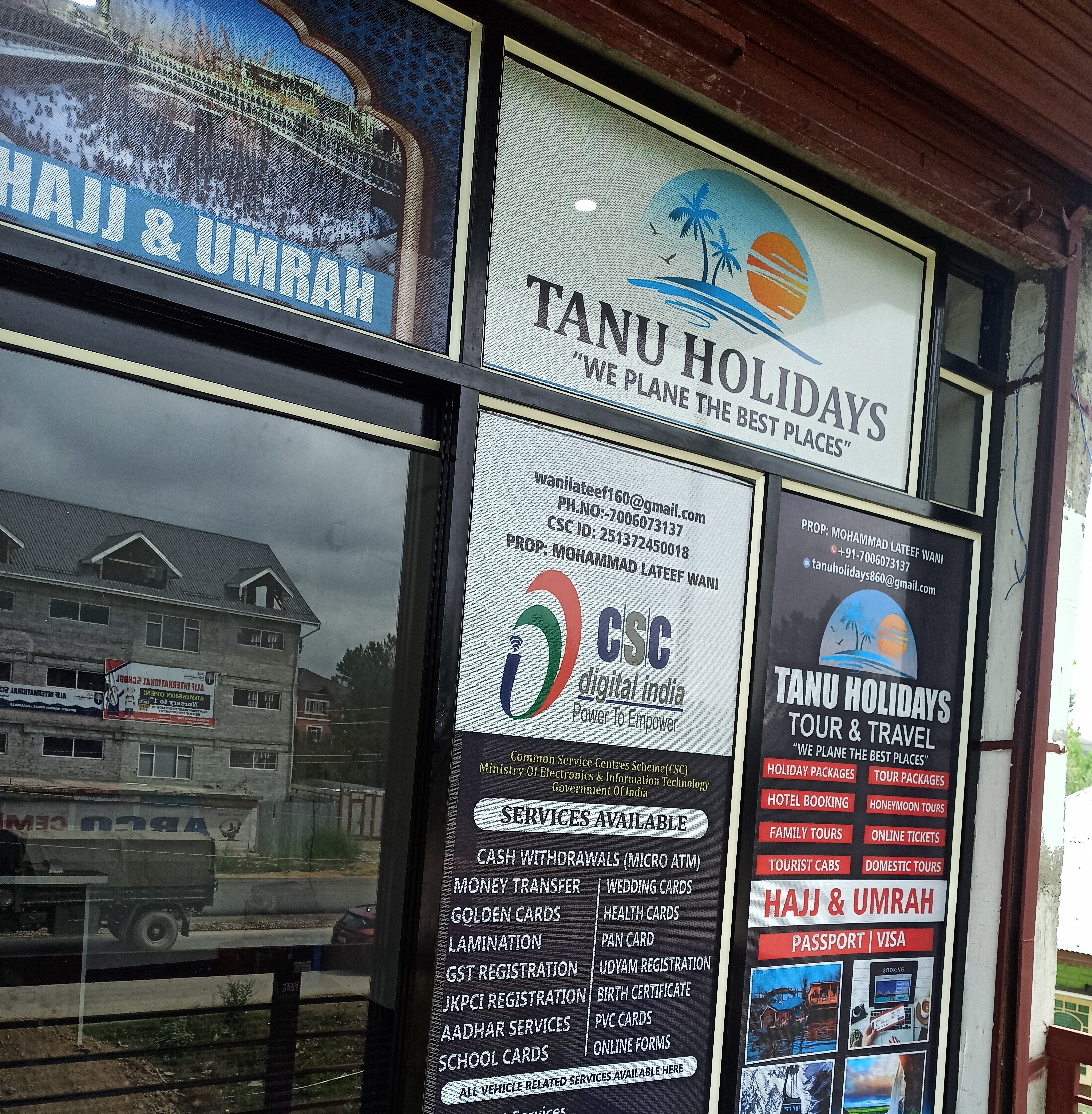 Welcome to Tanu Holidays Tour and Travels